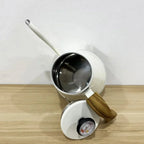 Stainless Hand Drip Coffee Maker with Thermometer Goose Beak Kettles Teapot Gooseneck Kettle Coffee Pot