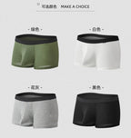 GTOPX MAN Baumwoll-Boxershorts mit Balltasche, Unterwäsche, große Taschen, sexy Unterhosen für Erwachsene