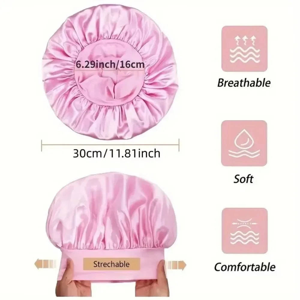 Hitzefreier Lockenstab Nachtmütze ohne Hitze Haarband faule Lockenwickler Stirnband Haarroller Schlafendes weiches Stirnband Haarstyling-Tools