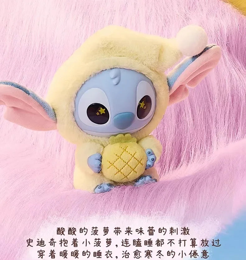 Neue Stitch Iss Etwas vor dem Schlafengehen Serie Vinyl Blind Box Tasche Plüsch Anhänger Niedliche Puppe Mystery Box Spielzeug Erwachsenengeschenk