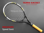 Professional Unisex Carbon Fiber Tennis Racket With Bag Training Paddle Rackets For Adult Men Women Ultra Light Racquet
