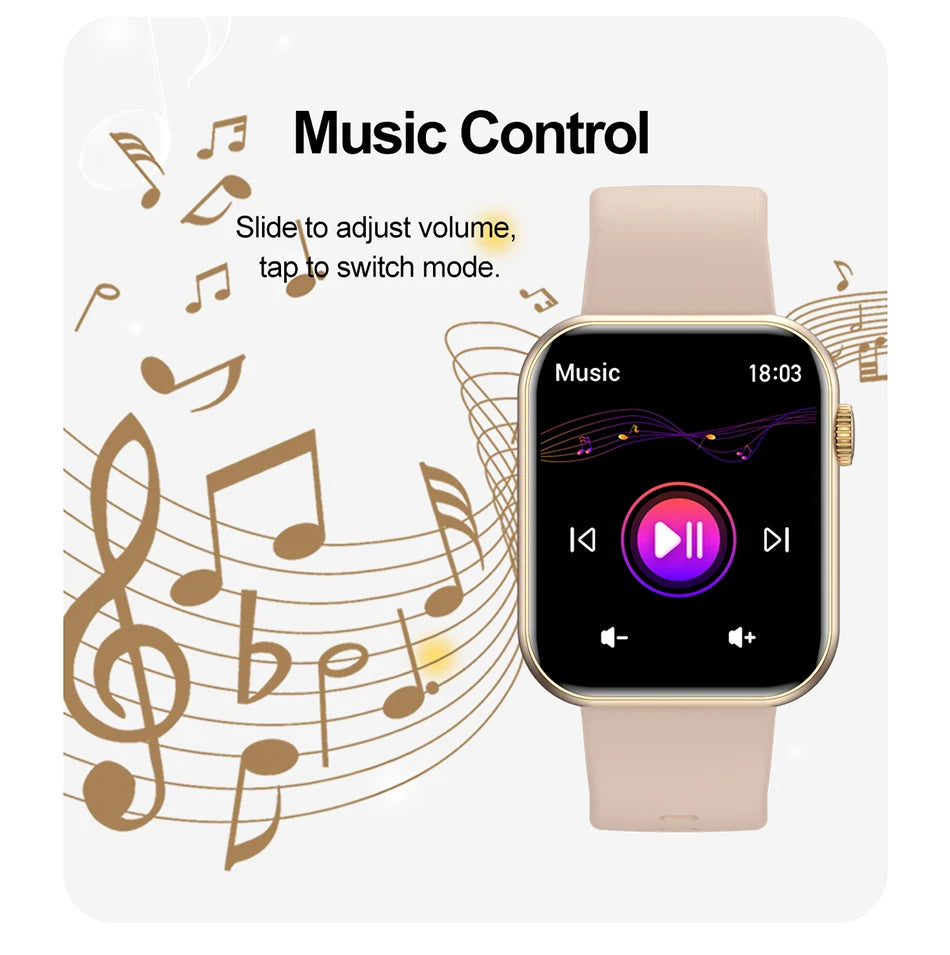 2025 Neue Sport Smartwatch Herren Full Touchscreen Herzfrequenz Bluetooth Anruf 1,9 Zoll KI-Sprache IP68 Wasserdichte Smartwatch Damen