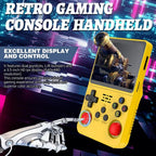 R36S Klassische Retro-Spielkonsole mit ARKOS System Videospiele Einzelkarte Tragbare Handheld-Spielkonsole Kindergeschenk 3,5 Zoll
