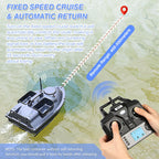 Modernes GPS-Futterboot mit 3 Köderbehältern, 12000mAh kabelloses Futterboot mit automatischer Rückkehrfunktion, verschiedene Stile