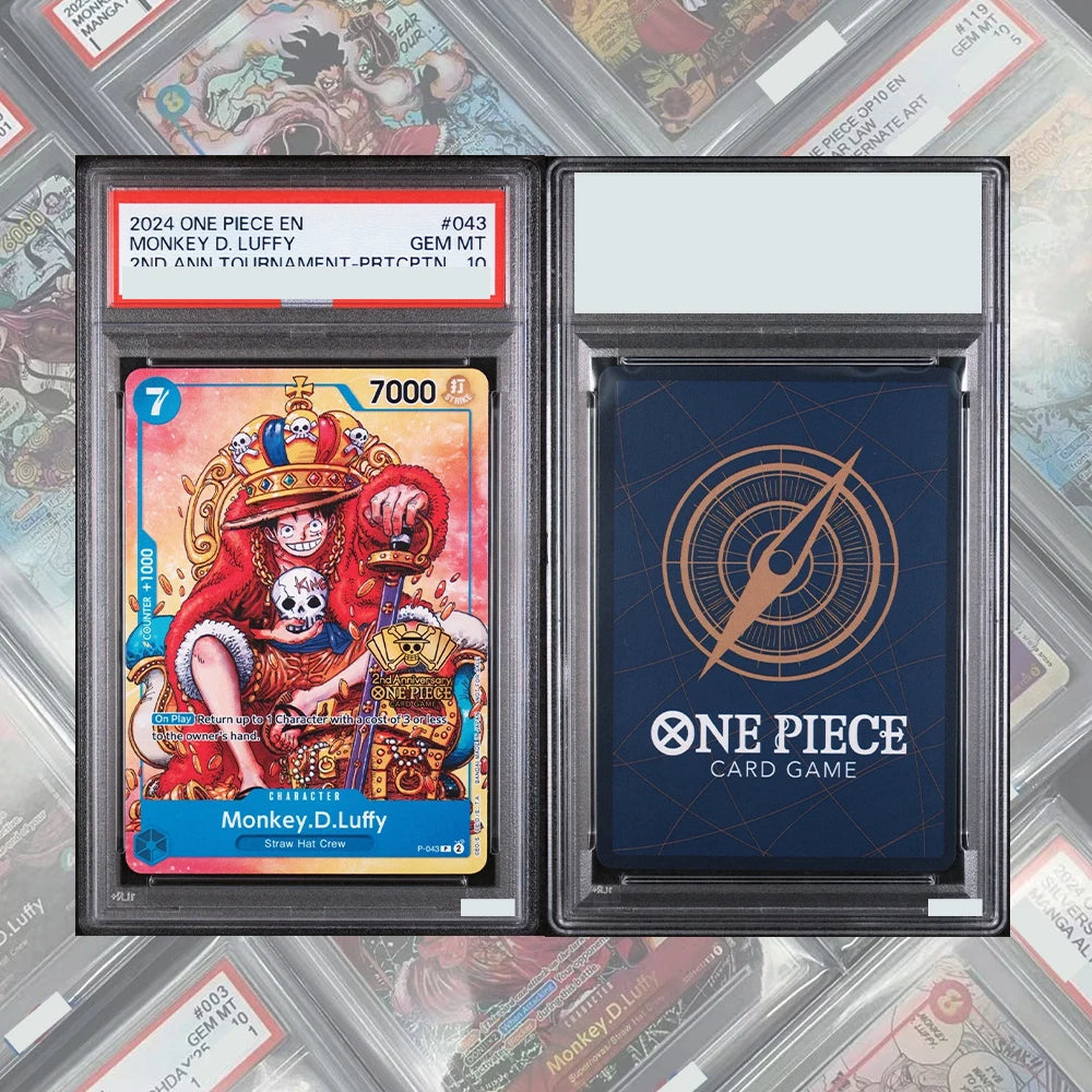 DIY PROXY OPCG SAMMELKARTE 2025 EB02 EXTRA BOOSTER ANIME 25. JUBILÄUM #010 MONKEY D.LUFFY ALTERNATIVE KUNST GEM MT10 KARTE