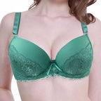 DaiNaFang Push Up Breathable Bras Bow 34/75 36/80 38/85 40/90 42/95 44/100 BCDE Cup Underwear For Women Plus Size Lingerie