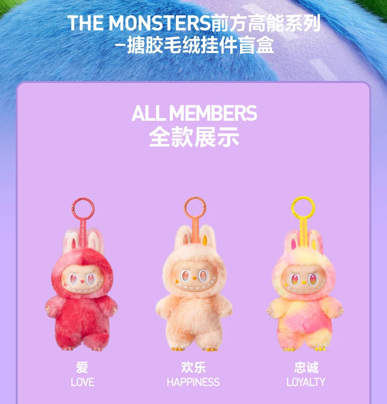 POP MART THE MONSTERS Big into Energy Series Vinyl Plüsch Blind Box Überraschungstüte Mystery Box Spielzeug Figur Ornaments Geschenk