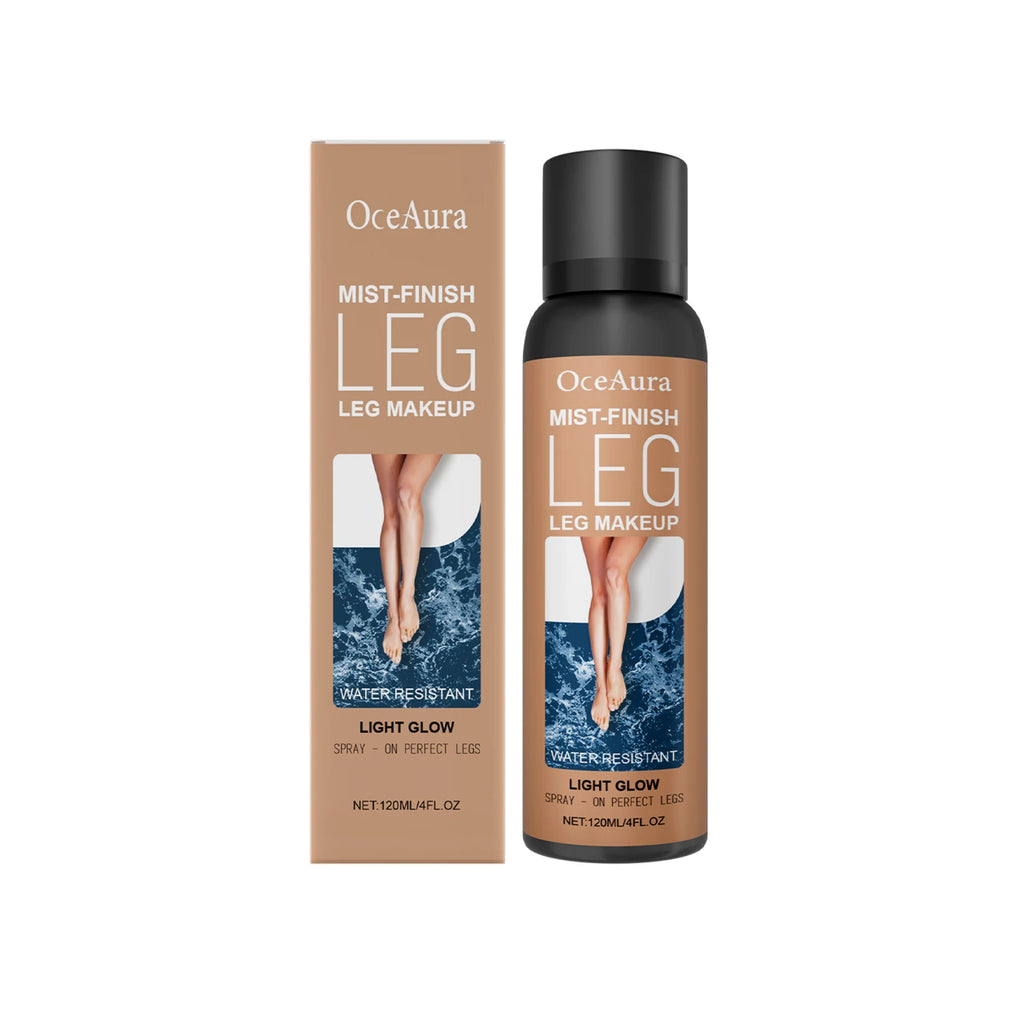 100 ml Bein Make-up Lang anhaltendes wasserfestes Anti-Transfer-Concealer Verdunkelungs-Spray Gleichmäßiger Hautton Weizenbräune Bräunungs-Spray