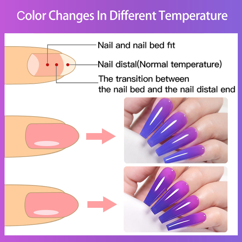 LILYCUTE 7ML 6PCS Neon Gel Nagellack Set fluoreszierend Farbwechsel Semi Permanent Soak Off Maniküre-Kit Nail Art Gel