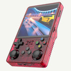 Tragbare Spielkonsole R36S Plus, 64-Bit Linux-System, 4,0 Zoll IPS-Bildschirm, Handheld-Taschen-Videospieler mit RK3326 Chip