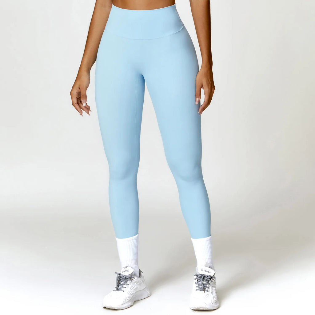 Neue Sommer High Waist Sport Leggings Damen Stretch Gymnastikhose Damen Lauf-Workout-Leggings Weibliche weiche Strumpfhose Push Up Yoga Hose