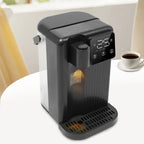 1700W 3L Sofort-Heißwasserspender 3s Heizung LED Touchscreen Wasserkocher 25-99°C Temperaturregelung EU Stecker für Zuhause Büro Schwarz