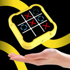 1 Stück Tic-Tac-Toe Brettspiele für Erwachsene Kinder Montessori Puzzle Tischspiel Schachset Tragbare Tischspiele Tic-Tac-Toe