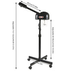 750ML Professioneller Gesichtsbedampfer, 800W Einstellbares Hautpflegegerät, Dampfgerät für Salon, Schönheit und Spa