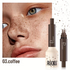 Natürliches Nude-Make-up, falsche Sommersprossen, wasserfest, langanhaltend, leichte Deckkraft, Sommersprossenstift für Frauen