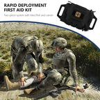 IFAK-Sets Taktisches Erste-Hilfe-Set MOLLE Medizintasche Schnelleinsatz-Notfall-Überlebensset Outdoor-Erste-Hilfe-Überlebensset
