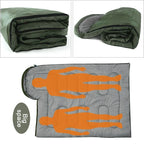 Camping-Schlafsack Ultraleicht Wasserdicht 4 Jahreszeiten Warmer Hüllenschlafsack für Outdoor Reisen Wandern