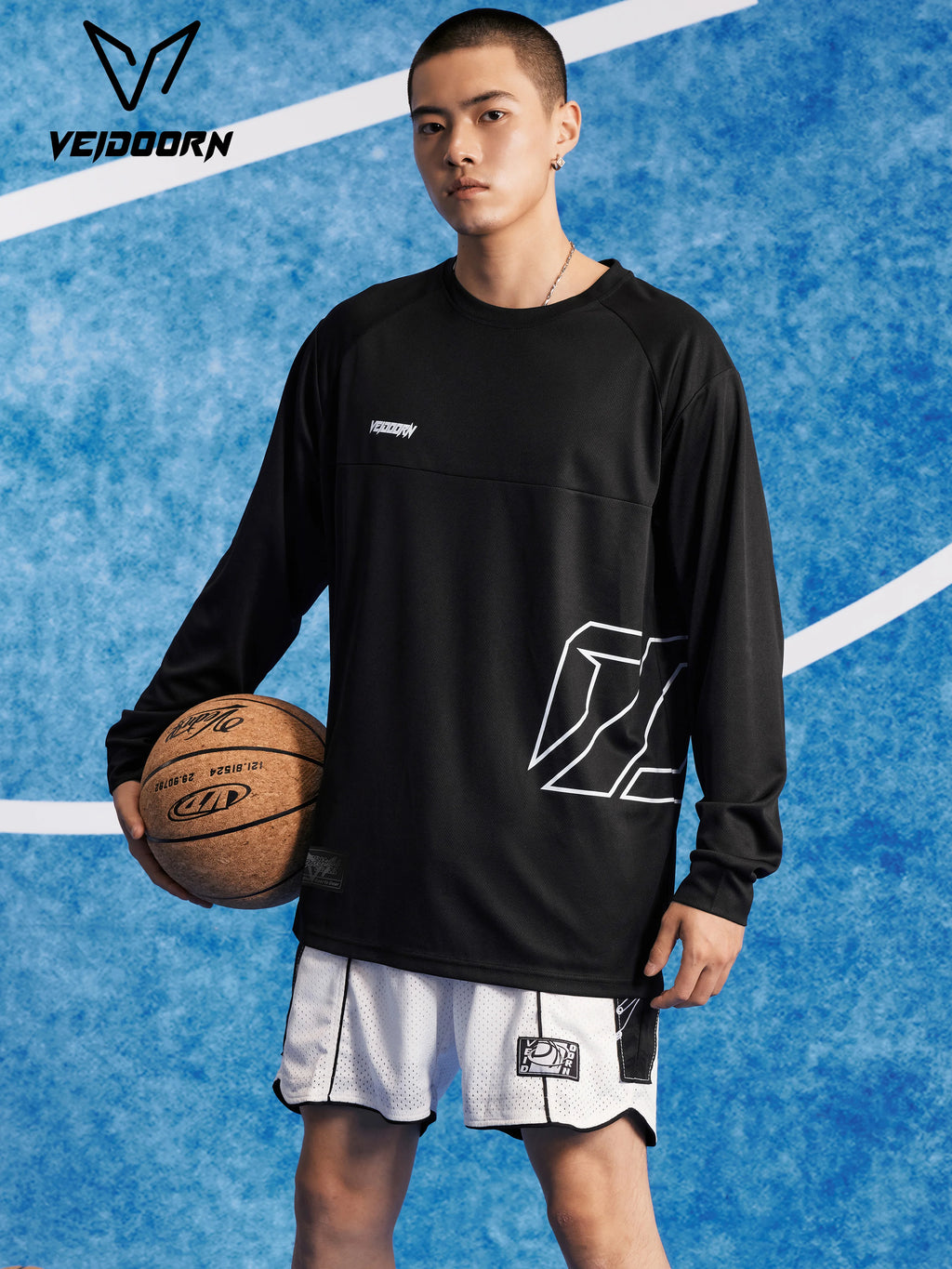 2025 Herren Quick Dry Workout T-Shirt Feuchtigkeitsableitendes Trainings-Top Gym Fitness Langarm Lauf-Basketball-Shirt Sportbekleidung