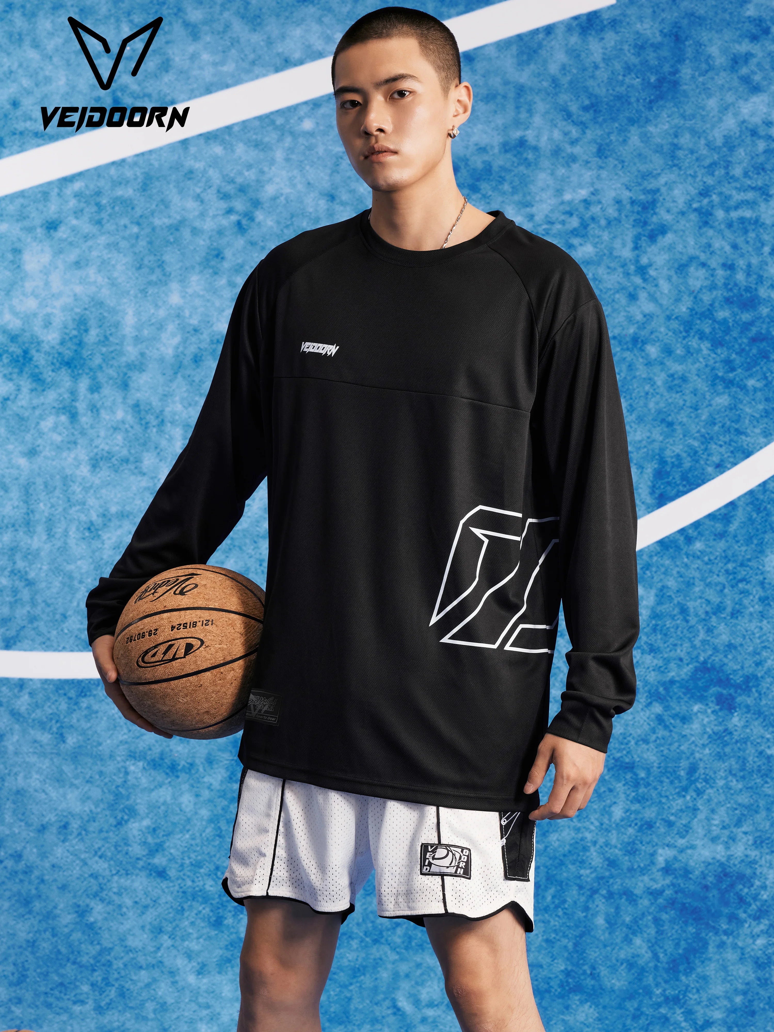 2025 Herren Quick Dry Workout T-Shirt Feuchtigkeitsableitendes Trainings-Top Gym Fitness Langarm Lauf-Basketball-Shirt Sportbekleidung
