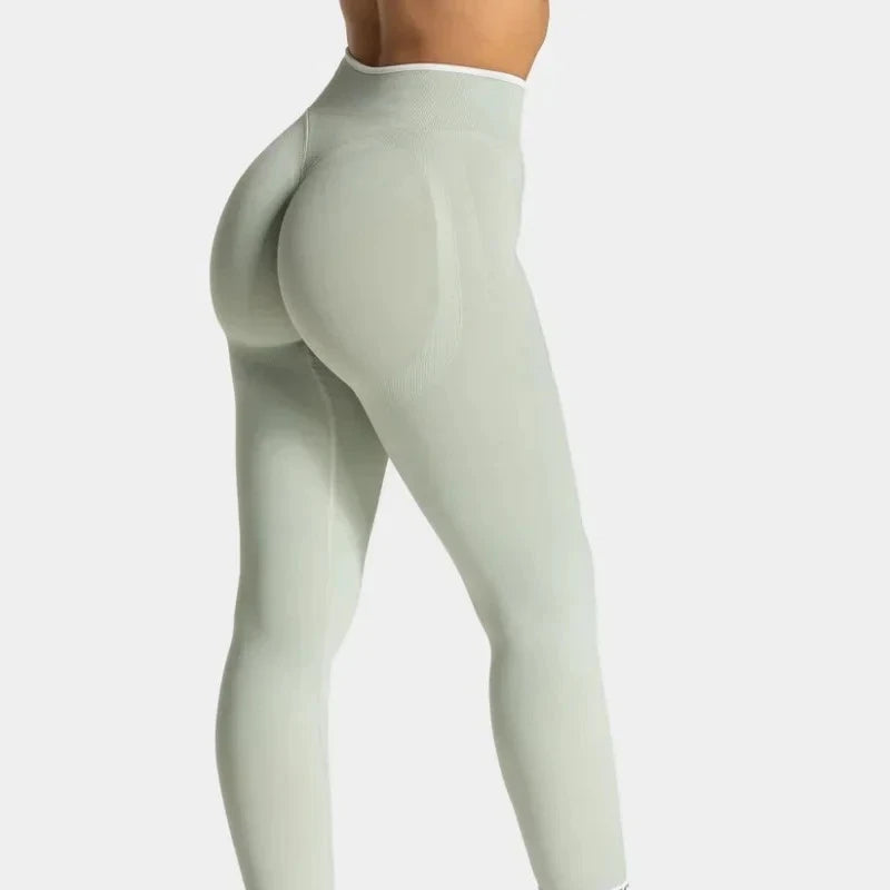 Hot Sale High Waist Nahtlose Scrunch Leggings für Damen Yogahosen Po-Lifting Lauf-Fitnessstudio Workout Tights Ignite Sculpt Serie