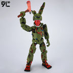 9L3D Gedruckte FNAF Freddy Fazbear's Pizza Springtrap Spielzeug Actionfiguren Anime Modell Lucky13 Dummy13 Titan13 Ornamente Geschenke