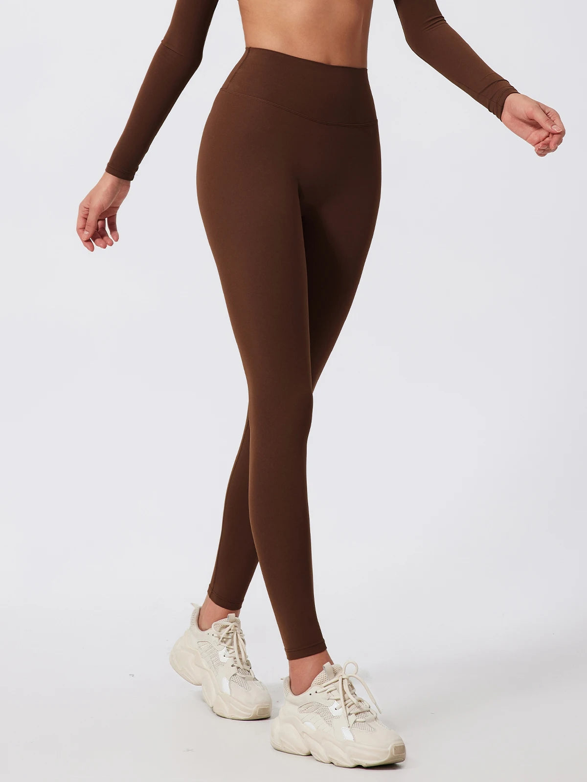 Neue Sommer High Waist Sport Leggings Damen Stretch Gymnastikhose Damen Lauf-Workout-Leggings Weibliche weiche Strumpfhose Push Up Yoga Hose
