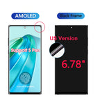 6,8 Zoll Super AMOLED für Samsung Galaxy S23 Ultra S918 LCD-Display Touchscreen Digitizer Baugruppe unterstützt Fingerabdruck und S-Pen
