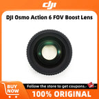 DJI Osmo Action 6 FOV Boost Lens expanding the camera's field of view to 182 when attached Original Accessories in Stock