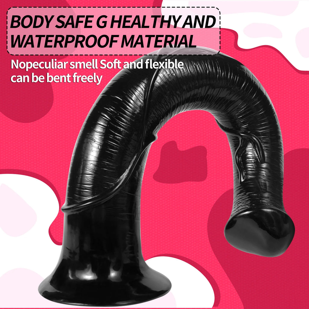 Pferdepenis Riesiger Tier-Dildo Für Frauen Männer Homosexuellen Masturbator Anal G-Punkt Lange Dildos Analsex-Plug Erwachsenen-Sexspielzeug Penisstimulator 18