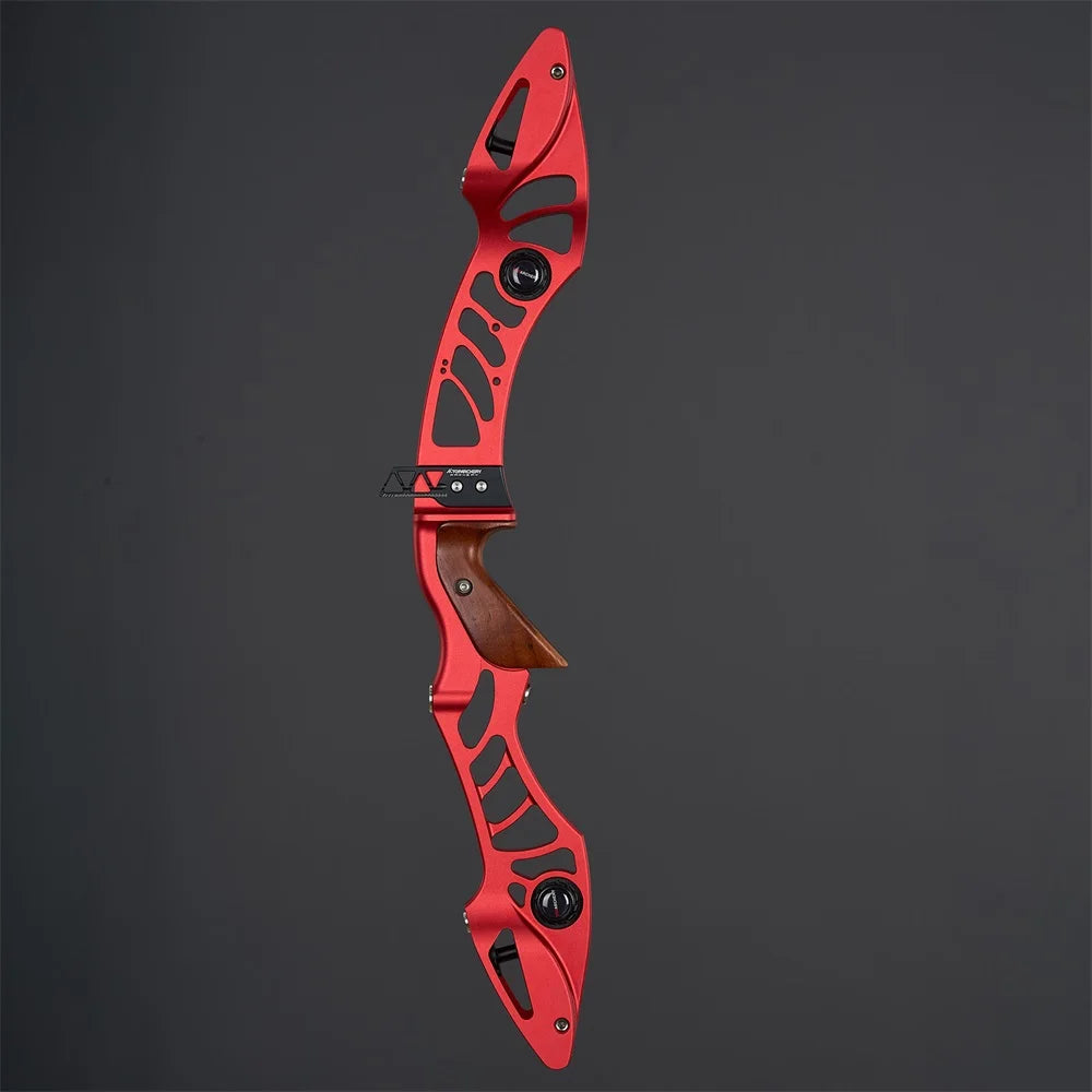 TOPARCHERY 25inch High-end ILF Bow Riser Aluminum CNC Material Right Hand for Professional Archer Competitive Sports Accessories