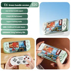 E6 Handheld-Spielemaschine konkurriert mit der neuen großen 3D-Handheld-Spielekonsole mit 5-Zoll-Großbildschirm, tragbare Spielekonsole