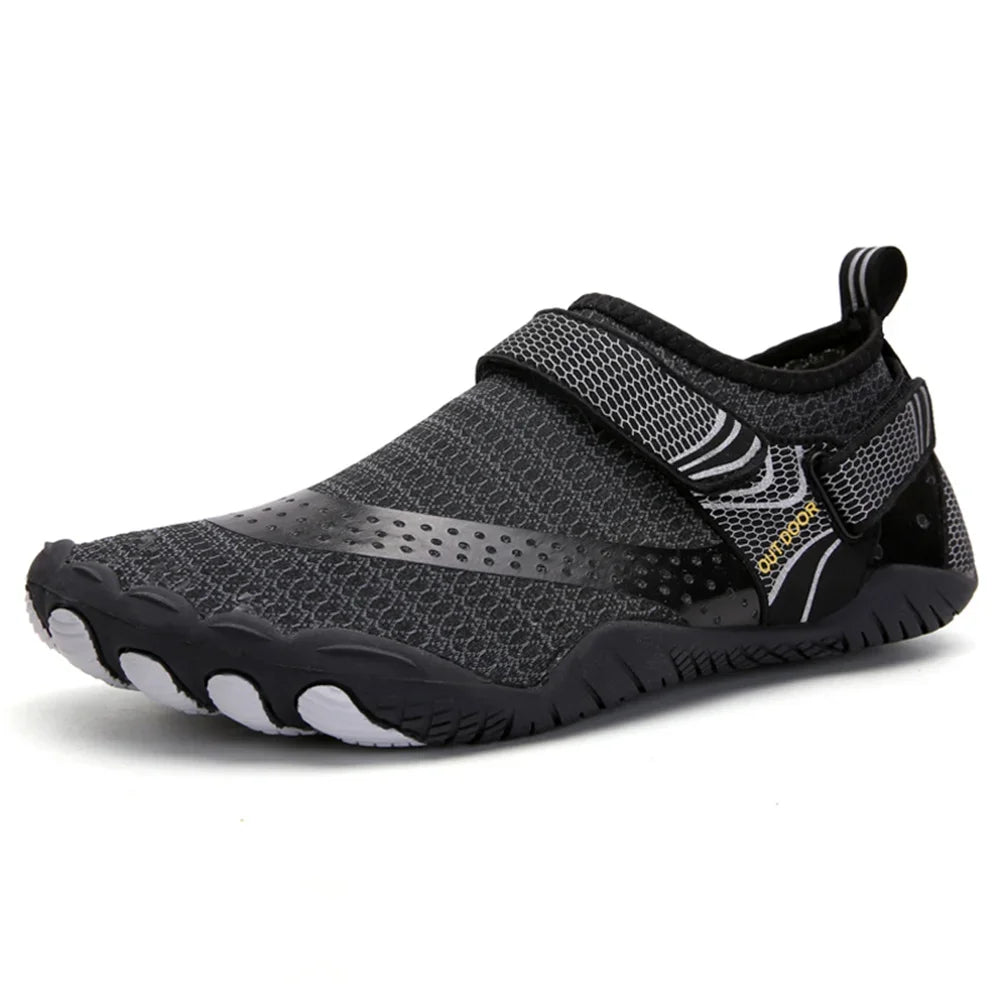 Men Women Water Shoes Quick Dry Non-Slip Five Finger Shoes Outdoor Wading Swimming Barefoot Aqua Shoes Lightweight Sneakers Main image