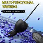 Penis Vibrator, männlicher Masturbator, Harnröhren-Dilatoren, 10-Vibrations-Männer-Stroker, Penistrainer, Eichelstimulator, Sexspielzeug für Erwachsene