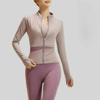 Yoga Set 3-teilig, Gym Kleidung, Sportbekleidung, Yoga Anzüge für Damen, Langarm Crop Top, Fitness Set, Trainingsanzüge, Sport-BH, Gym Leggings