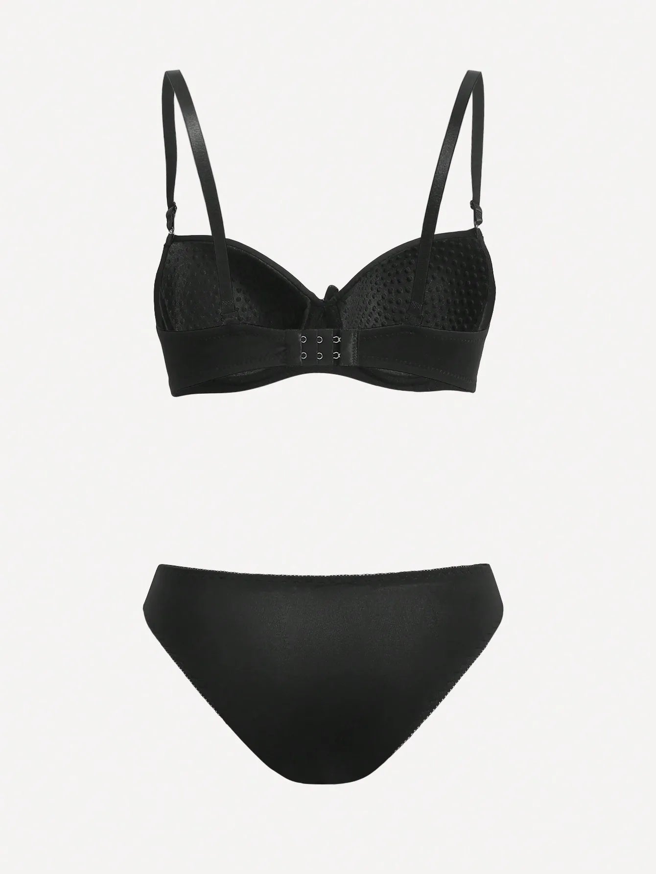 Hochwertiges sexy Dessous-Set für Damen aus Spitze mit Schnürung und Bügel-Push-up, 2-teiliges Set für den täglichen Gebrauch, Unterwäsche-Set A2127