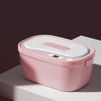 DMWD Haushalt Feuchttücherwärmer Elektrischer Baby-Feuchttuchwärmer Tragbare Heizbox Feuchttuchspender Thermostat 45–55 ℃ 220
