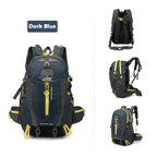40L Wasserabweisender Reise-Rucksack Camping Wander Laptop Daypack Trekking Klettern Rucksäcke für Herren Damen Wanderausrüstung
