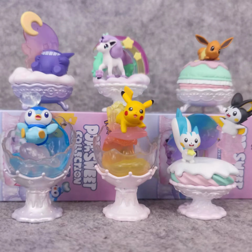 Pokémon Sternenhimmel Pikachu Überraschungsbox Evoli Blindbox Anime Figuren Relaxo Überraschungsgeschenk Sammlungen Spielzeug