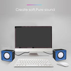 PC-Lautsprecher Für Computer Laptop Notebook Desktop Lautsprecher Mini-Soundbox Musik-Bocina Säulen-Akustik Lautsprechersystem