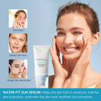 2/1 Stück LSF50+ Sonnencreme Centella Starker UV-Schutz Wasserbasierter Sonnenschutz Sonnenkörper-Sonnenblock Feuchtigkeitsspendende Hautpflege