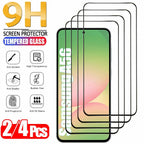 S26 S25 Ultra Schutzglas für Samsung Galaxy S25 S24 Ultra Displayschutzfolie A17 A27 A37 A57 A56 A36 A26 A55 A54 A53 A15 A16 A35 Glas S21 S22 S23 Plus Pelicula Cristal Templado S24 FE Telefon Frontfolie