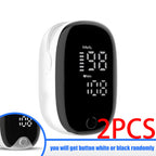 Pulsoximeter Tragbarer Fingerspitzen-Puls-Blutsauerstoffsättigungsmonitor mit LED-Anzeige Fingerspitzen-Oximeter zur SpO2-Messung Gesundheitsfürsorge