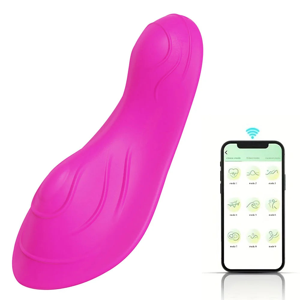 APP-gesteuerter G-Punkt-Klitoris-Vibrator für Frauen, Klitorisstimulator, tragbarer Vibrationshöschen-Massager, Sexspielzeug, Erwachsenenprodukte