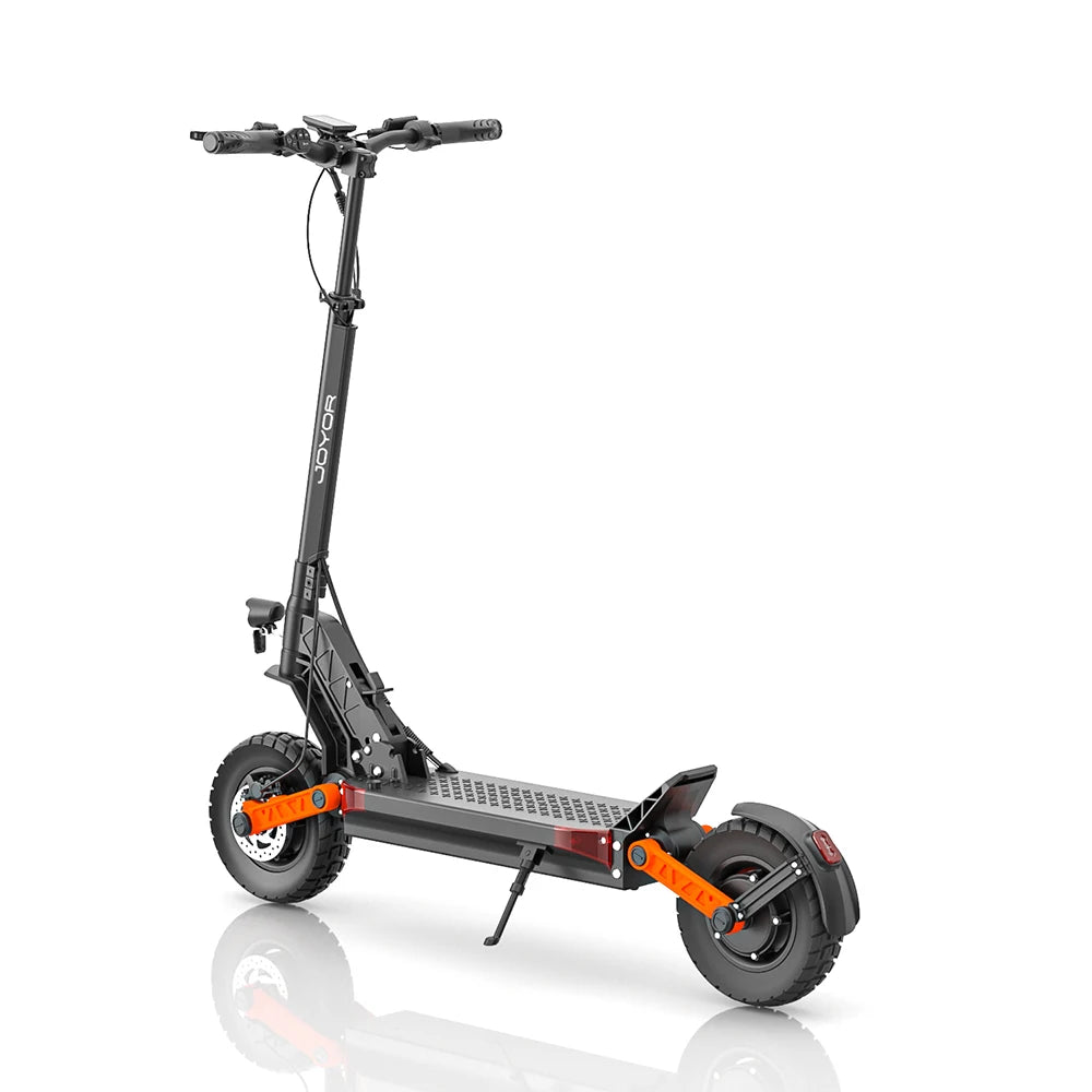 JOYOR S10-S-Z E-Scooter 60V 18Ah Doppelmotor 2000W 10 Zoll Reifen Erwachsenen E-Scooter Schwarz Höchstgeschwindigkeit 65km/h Reichweite 70-85km