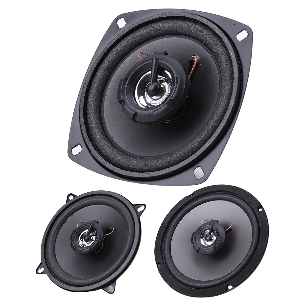 4/5/6 Zoll Auto Audio HiFi Musik 12V 2-Wege Auto HiFi Koaxiallautsprecher 4 Ohm Vollbereichsfrequenz Auto Audio 300W/400W/500W
