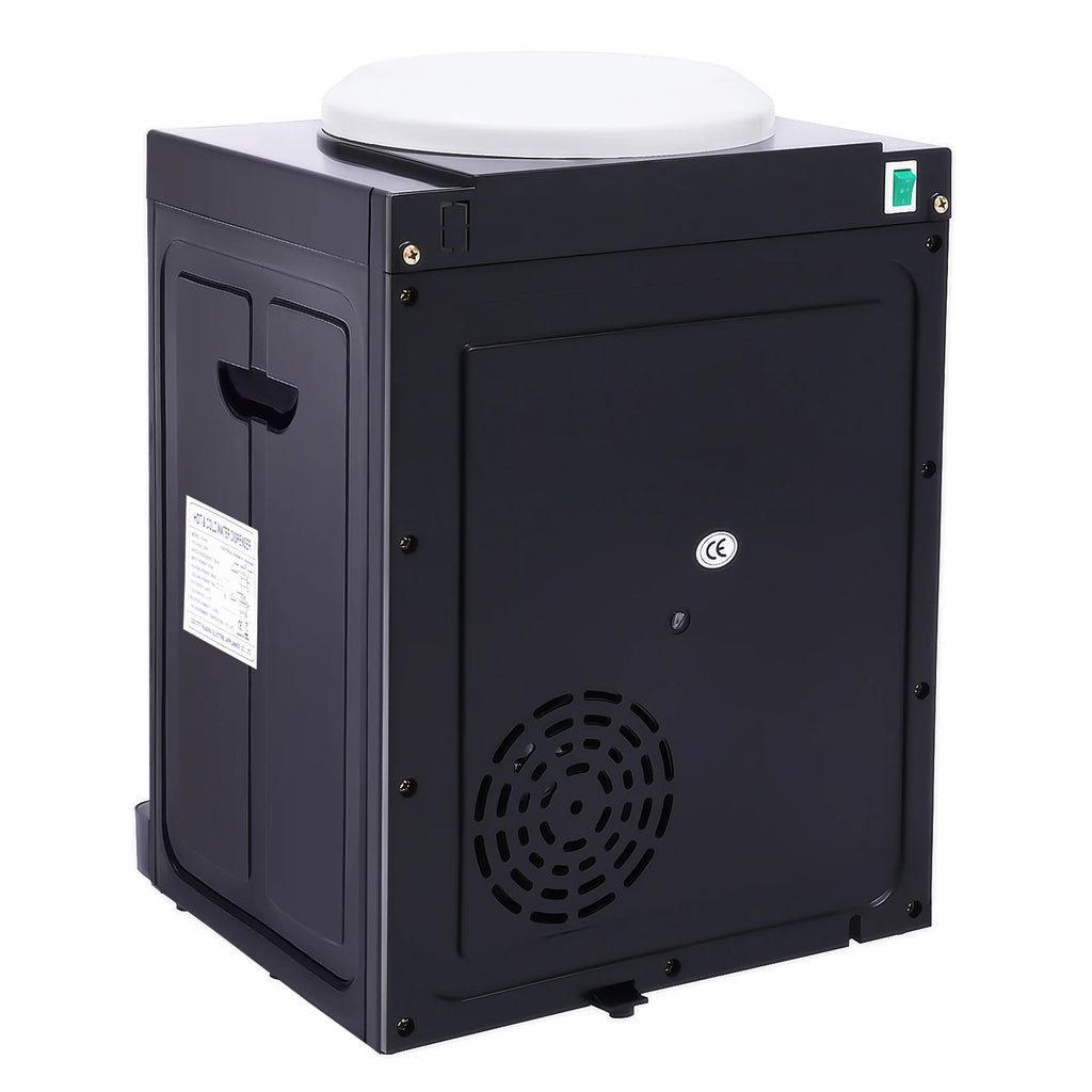 220V Heiß-Kaltwasserspender mit Top-Loading, für 3.5L/5L/10L/18.9L Flaschen, Tischgerät für Schreibtische, Couchtische