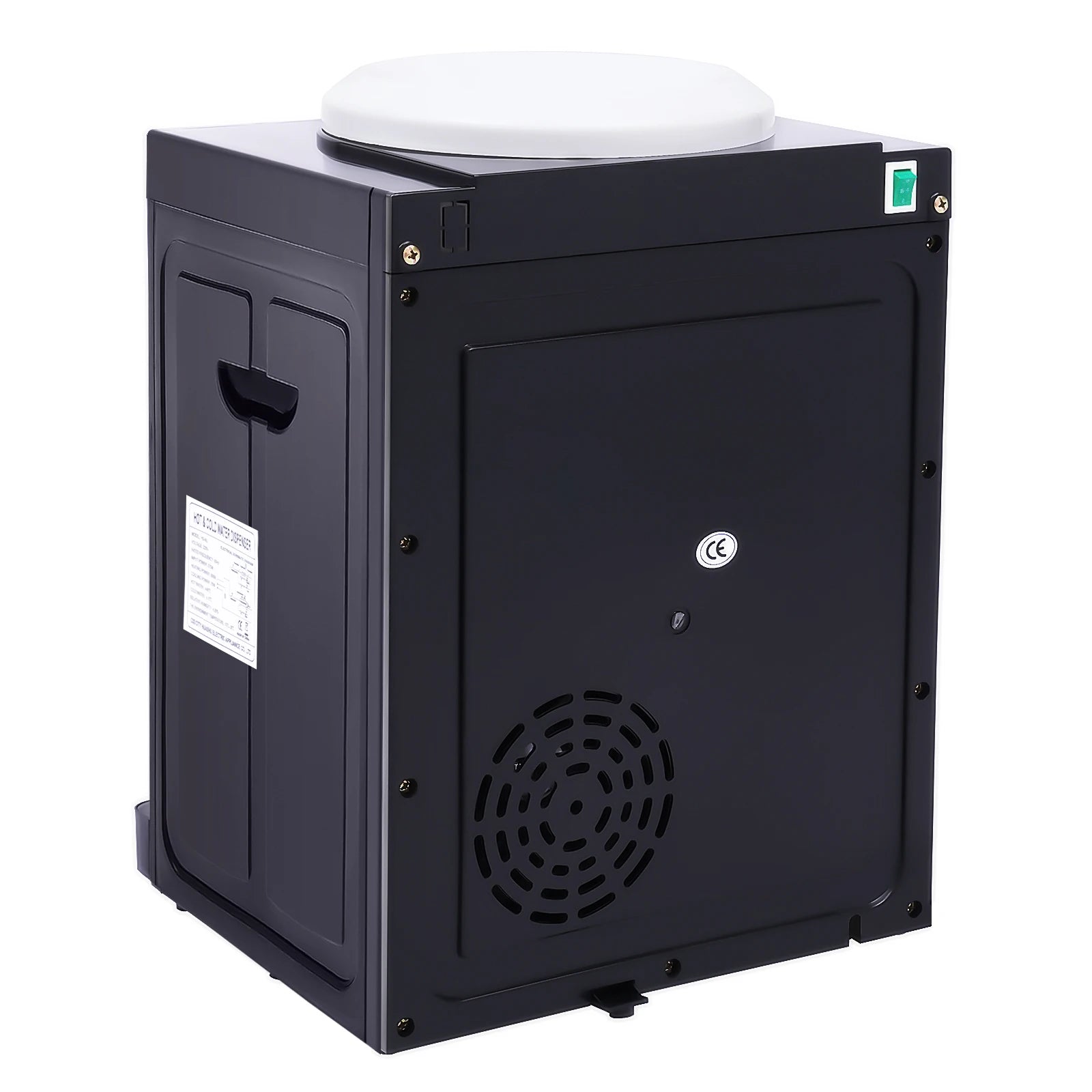 220V Heiß-Kaltwasserspender mit Top-Loading, für 3.5L/5L/10L/18.9L Flaschen, Tischgerät für Schreibtische, Couchtische