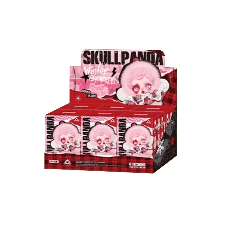 POP MART SKULLPANDA Winter Symphony Series Blind Box Mystery Box Guess Bag Spielzeug Puppe Süße Anime Figur Schreibtisch-Ornamente