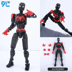 Venom Spider-Man Lucky13 Dummy13 Actionfiguren – 3D-gedruckte T13-Mehrgelenk-Shapeshift-Mannequin-Anime-Sammelspielzeuge