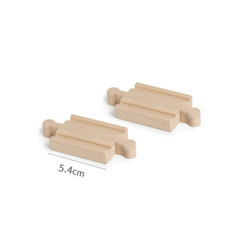 Hölzerne Eisenbahn-Schienen-Montagespielzeuge Für Alle Thomas Züge Auto-Brückenpfeiler Ampel Buche Hölzerne Eisenbahn Kinder Kreatives Spielzeug